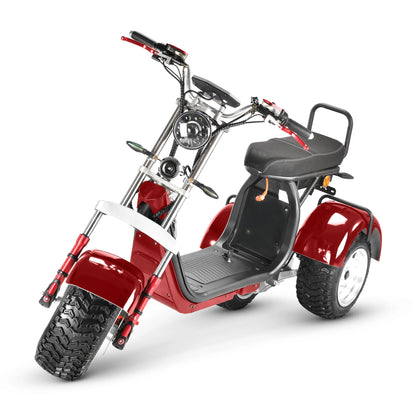 SoverSky T7.4 Electric Mobility Adult Trike | 4000W Fat Tire Electric Trike
