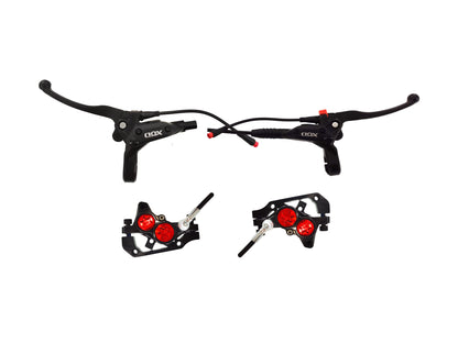 XOD 4-Piston Hydraulic Oil Brake: Suitable for GSPACE Mars Series Scooter Upgrade
