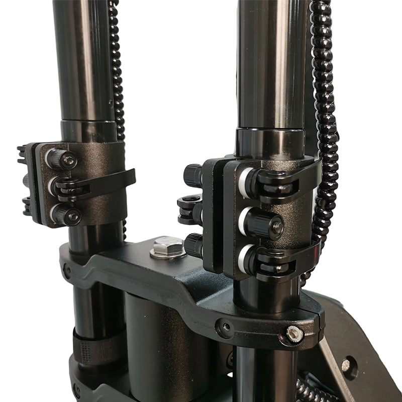 Pole Mounting Bracket Suitable For Dual Stem Scooter