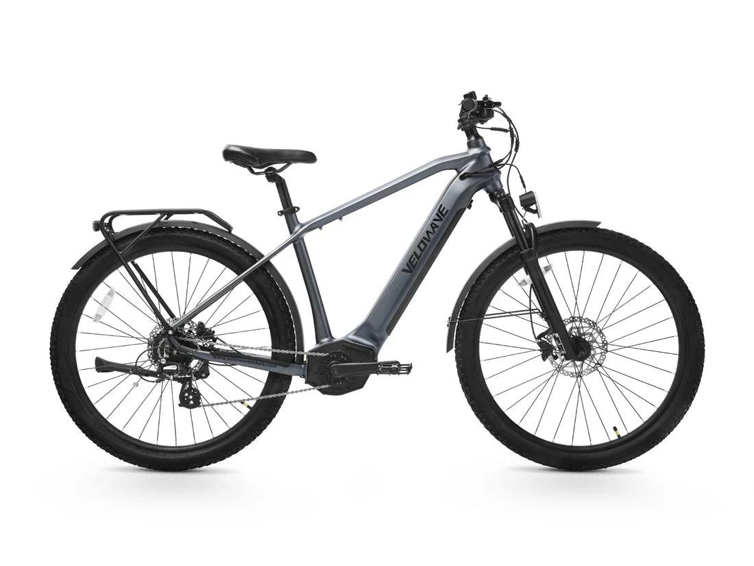 VELOWAVE Swift M Mid-Drive Electric Bike 500W– Commuter Ebike | 2 Year Warranty