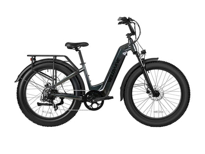 Velowave Ranger Step-Thru 3.0 Electric Bike | 750W Fat Tire eBike with 48V 20Ah Battery