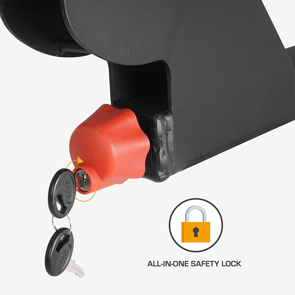 Rugged Dual Ebike Carrying Rack Hitch Mounted