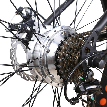 Nakto cruiser electric bike 36V 10A  550W peak 48miles 25MPH 400lbs Renovomotors