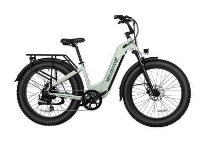 Velowave Ranger Step-Thru 3.0 Electric Bike | 750W Fat Tire eBike with 48V 20Ah Battery