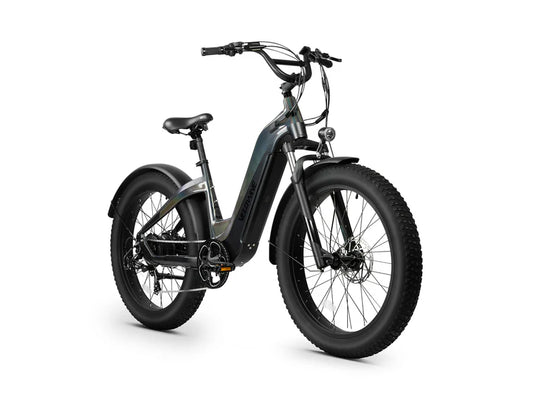 Velowave Grace Step-Thru Electric Bike | 750W Fat Tire eBike with 48V 20Ah Battery
