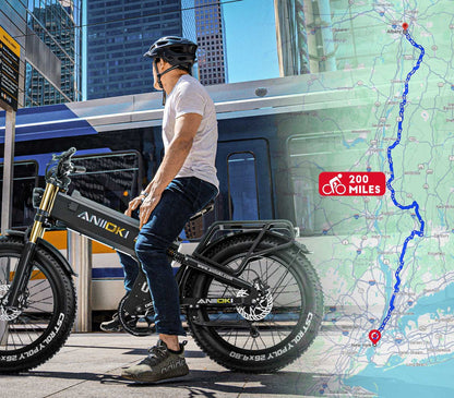 Aniioki A9 Pro Max 2000W Peak Power, Max 33MPH, 26*4.8" Fat Tire Renovomotors