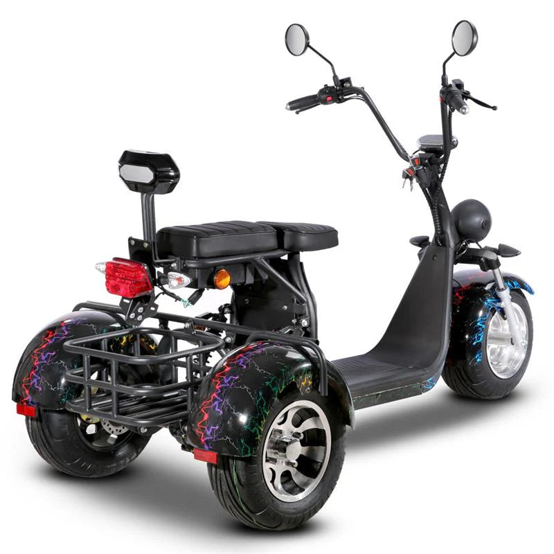 SoverSky T7.1 Electric Mobility Adult Trike | 2000W Fat Tire Trike