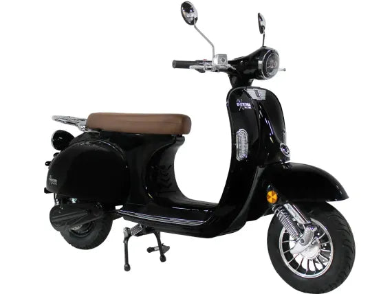 Aventura X EV2000 Electric Moped,2000W Brushless DC Motor,25 MPH,60V20AH Lithium Ion,Range:25/50 miles