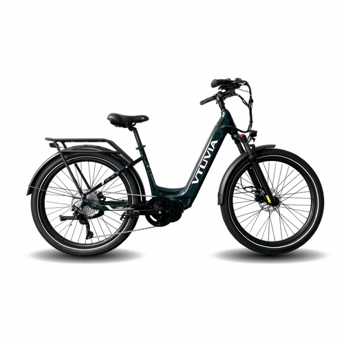 VTUVIA CMB 8-Speed Mid-Drive Electric Bike | 750W Peak Power, 175Nm Torque, 80-Mile Range