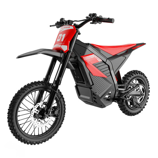 MEGAWHEELS D2 Electric Dirt Bike – 6000W Peak Motor, 50MPH, 56 Mile Range