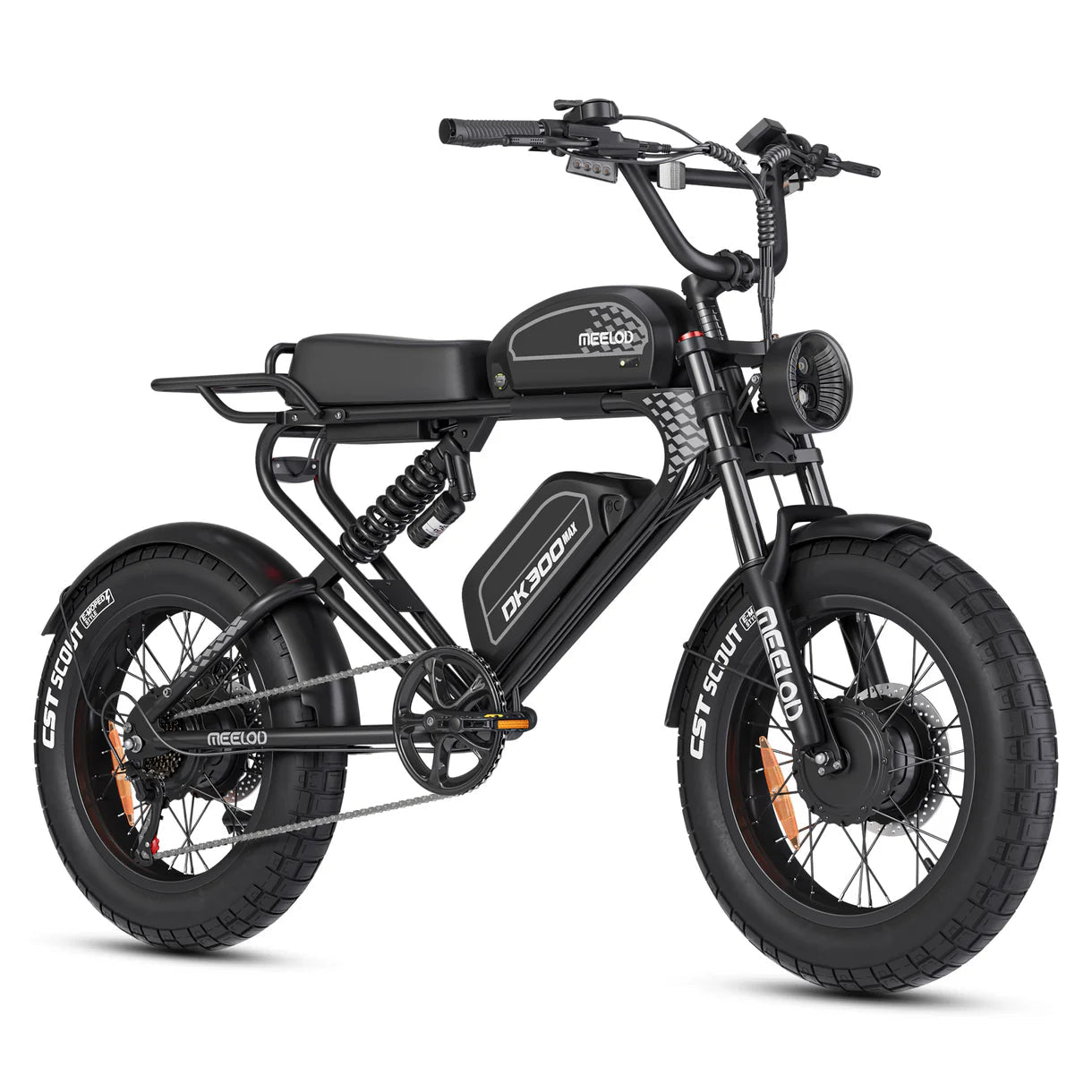 2025 GPS Anti-Theft Edition MEELOD DK300 MAX | Dual 1200W Motor, Dual Battery Meelod