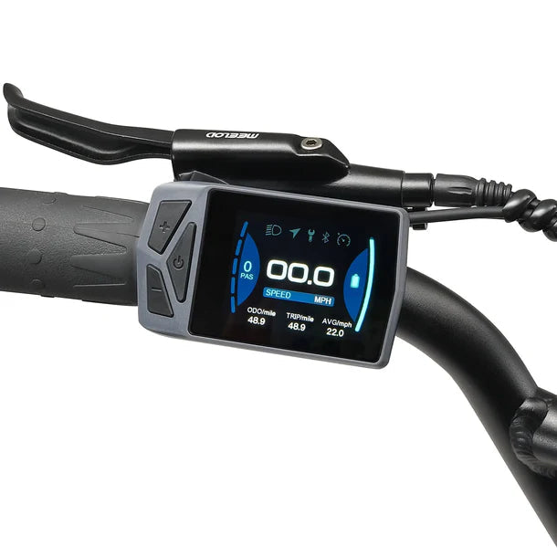 Powerful retro moped style ebike MEELOD DK300 PRO | 1200W Motor, Dual Battery Meelod