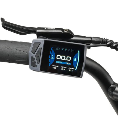 Powerful retro moped style ebike MEELOD DK300 PRO | 1200W Motor, Dual Battery Meelod