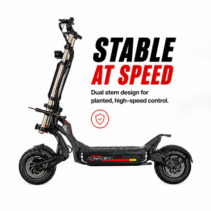 Hooga Daytona - 72V All Terrain Hyper Scooter - Image 2