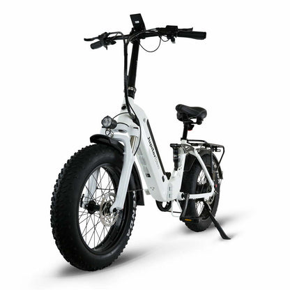 Jupiter Defiant ST Fat Tire Folding Electric Bike | 750W Full Suspension E-Bike