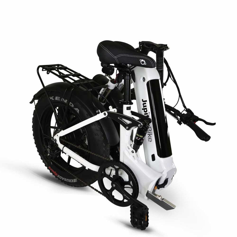 Jupiter Defiant ST Fat Tire Folding Electric Bike | 750W Full Suspension E-Bike