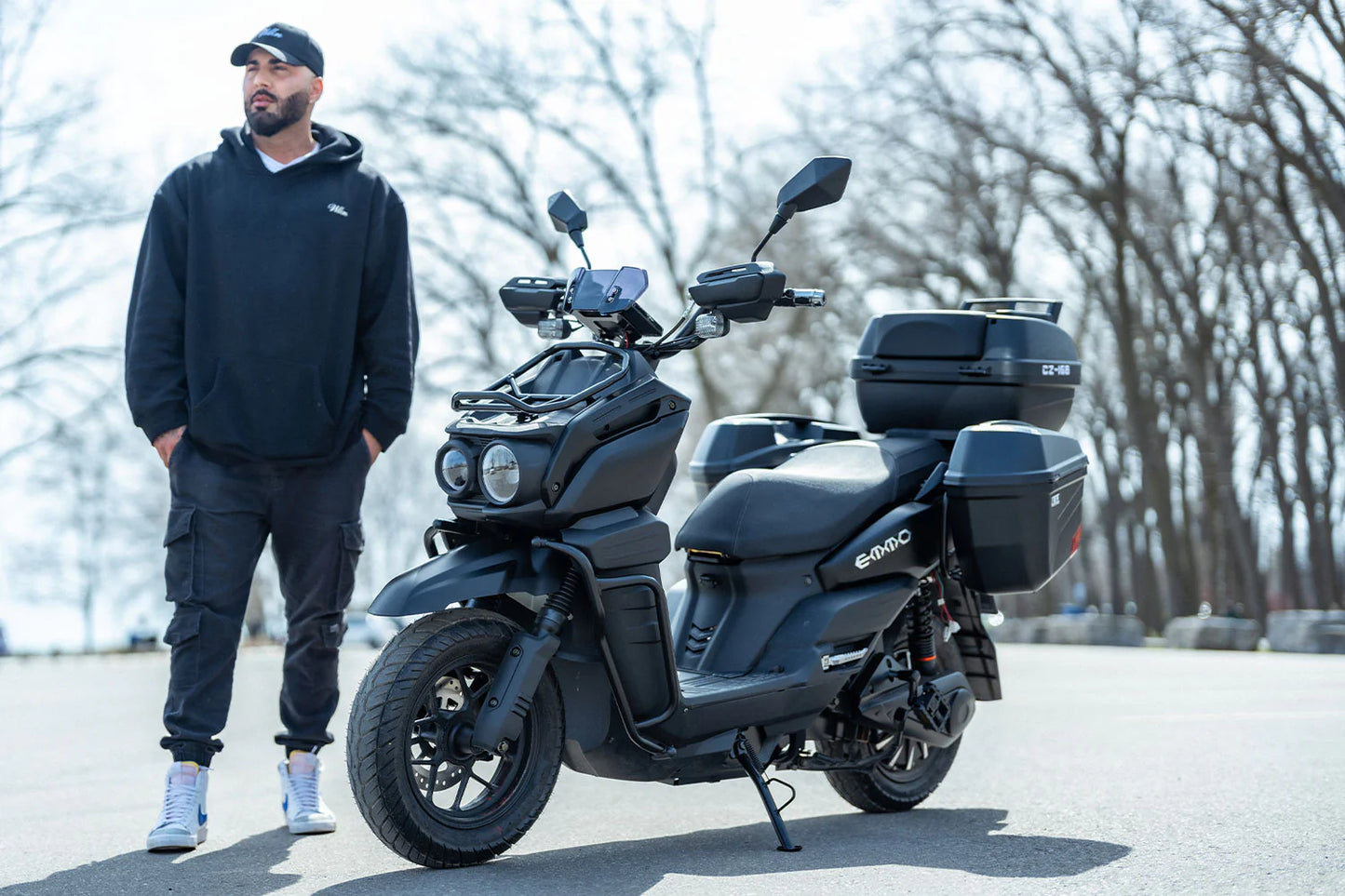 NOK Electric Scooter Rugged Adventure-Style Scooter Ebike