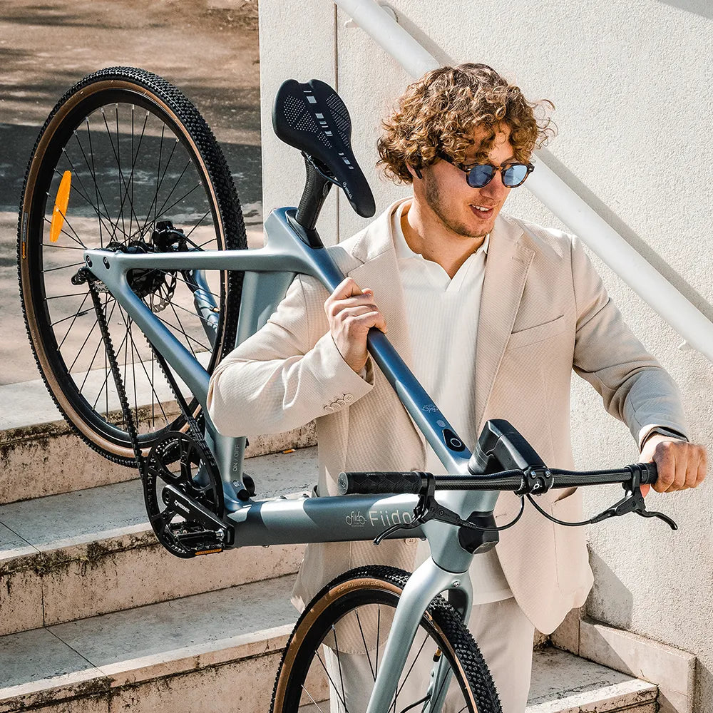 Fiido Air Carbon Fiber Electric Bike | Lightweight Premium Urban E-Bike