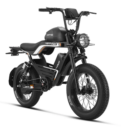 HappyRun G100 Pro 6000W Electric Bike | 50 MPH Top Speed | Off Road Use Only