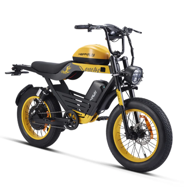 HappyRun G100 Pro 6000W Electric Bike | 50 MPH Top Speed | Off Road Use Only