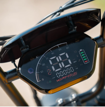HappyRun G100 Pro 6000W Electric Bike | 50 MPH Top Speed | Off Road Use Only