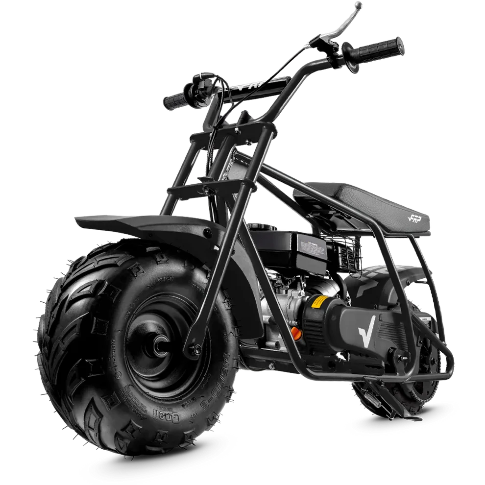 FRP Mini Bike GMB100 99cc Gas | 24 MPH, 30 Mile Range, 220lb | Off Road Use Only
