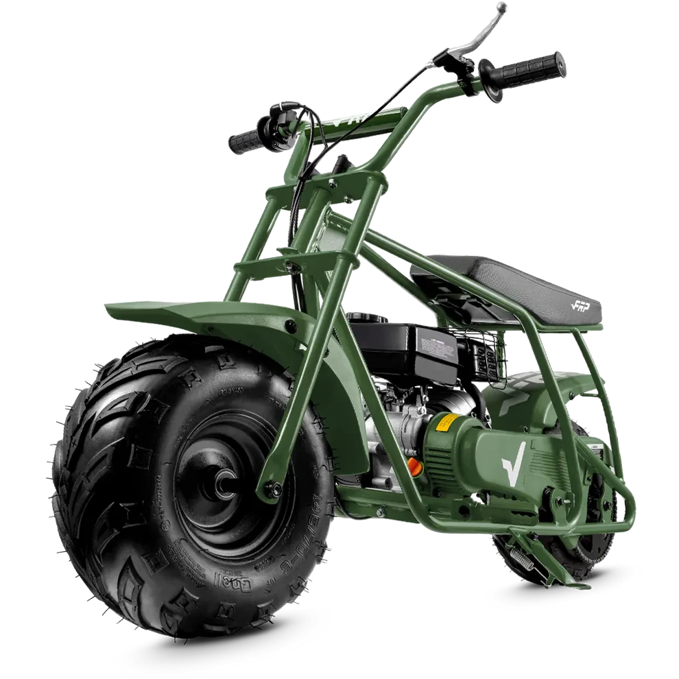 FRP Mini Bike GMB100 99cc Gas | 24 MPH, 30 Mile Range, 220lb | Off Road Use Only
