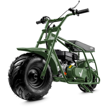 FRP Mini Bike GMB100 99cc Gas | 24 MPH, 30 Mile Range, 220lb | Off Road Use Only