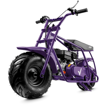 FRP Mini Bike GMB100 99cc Gas | 24 MPH, 30 Mile Range, 220lb | Off Road Use Only