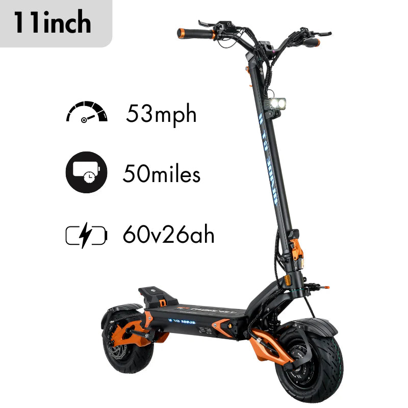 TEVERUN Blade GT II Electric Scooter | 5000W Peak Power