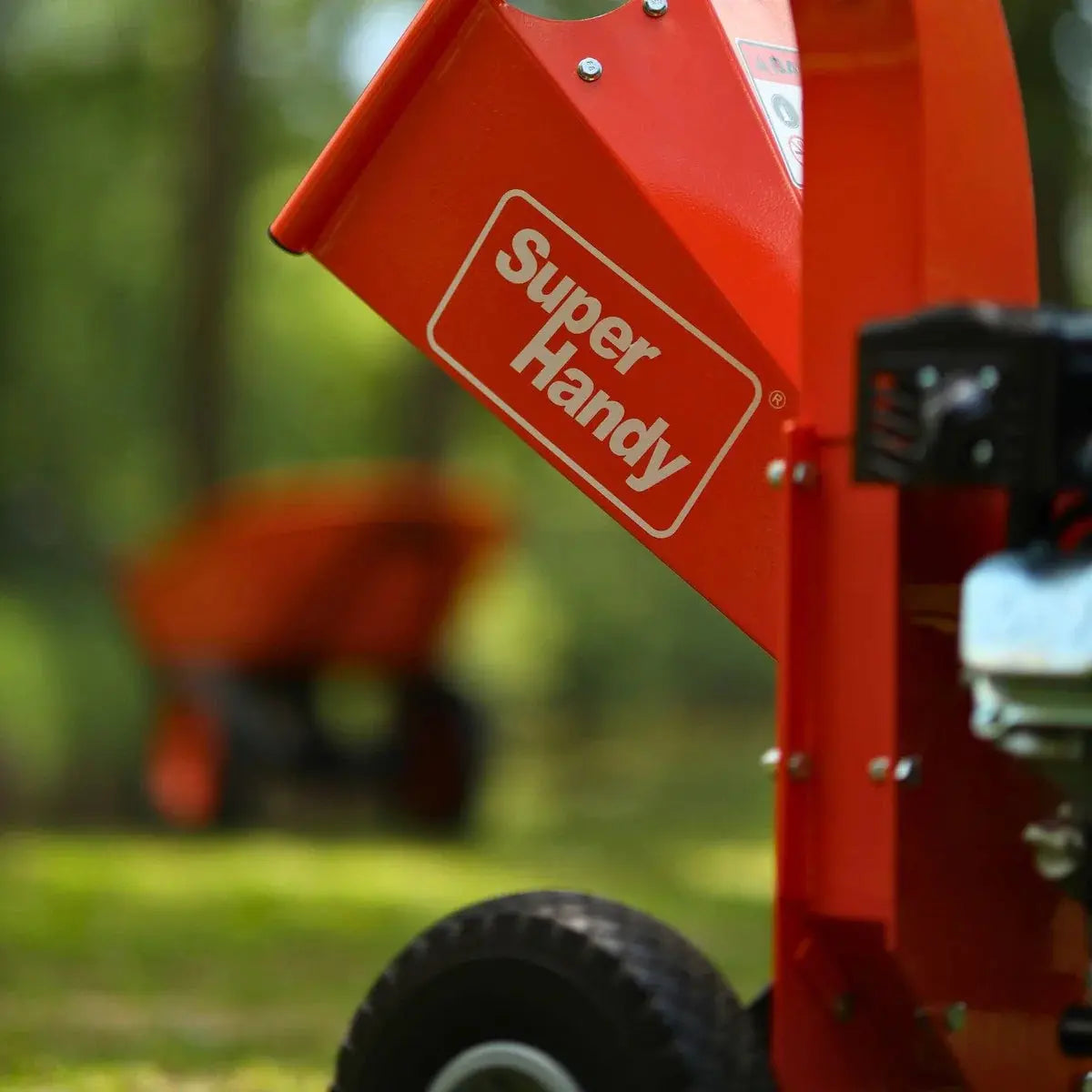 Wood Chipper Mini - 7HP 212CC, 3" Max Branch Capacity Renovomotors