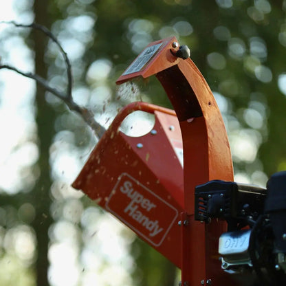 Wood Chipper Mini - 7HP 212CC, 3" Max Branch Capacity Renovomotors