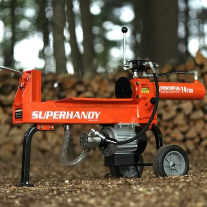 14 Ton Electric Log Splitter - 120V Corded, 20" Max Log Length Renovomotors