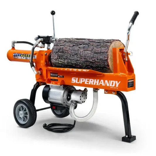 14 Ton Electric Log Splitter - 120V Corded, 20" Max Log Length Renovomotors