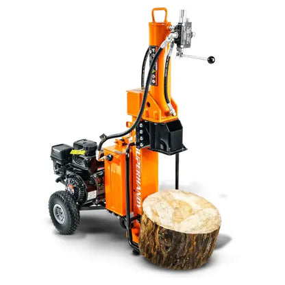 25 Ton Gas Log Splitter - 7HP 209CC, 20" Max Log Length Renovomotors