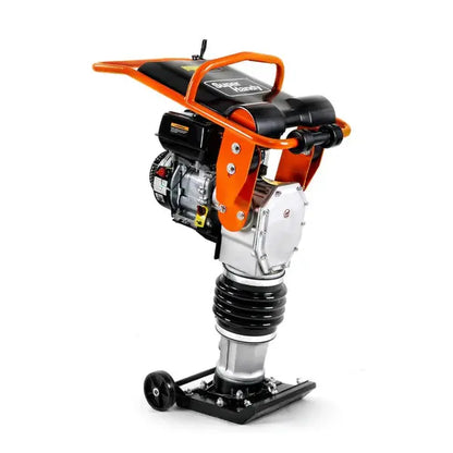 Jumping Jack Tamping Rammer Pro - 7HP 209CC Engine High Impact Soil Compaction Renovomotors