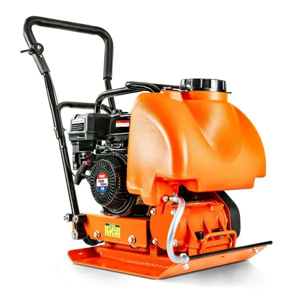 Plate Compactor - 7HP 209CC, 12" Max Tamper Depth, Water Tank Upgrade Renovomotors