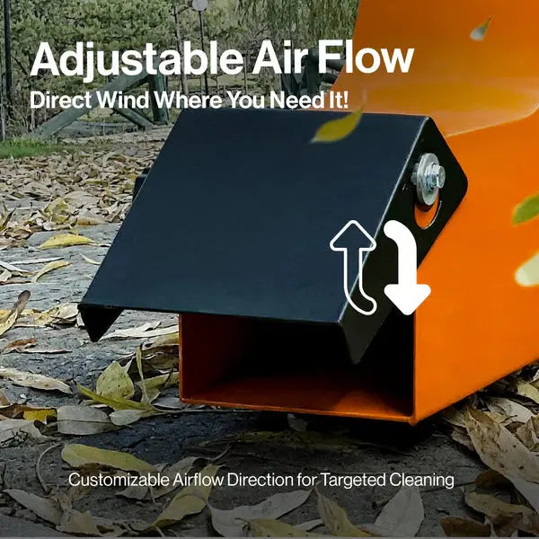 Tow-Behind Leaf Blower – 15HP Electric Start Gas Engine 3000 CFM, 207 MPH Air Speed Renovomotors
