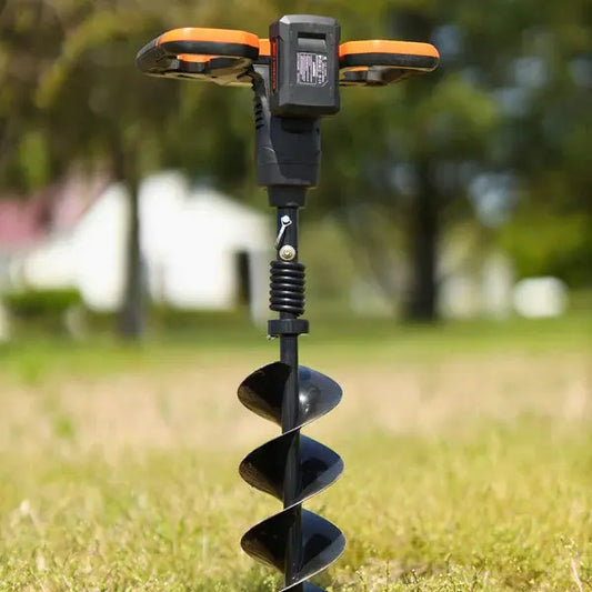 Electric Earth Auger - 48V 2Ah Battery, 6" x 30" Bit Renovomotors