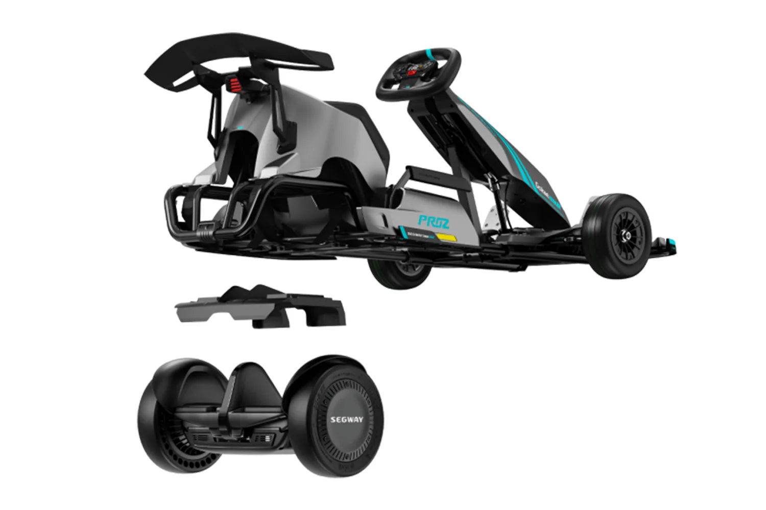 Segway Ninebot GoKart Pro 2 3-in-1 Convertible GoKart & Self-Balancing Scooter EMMO