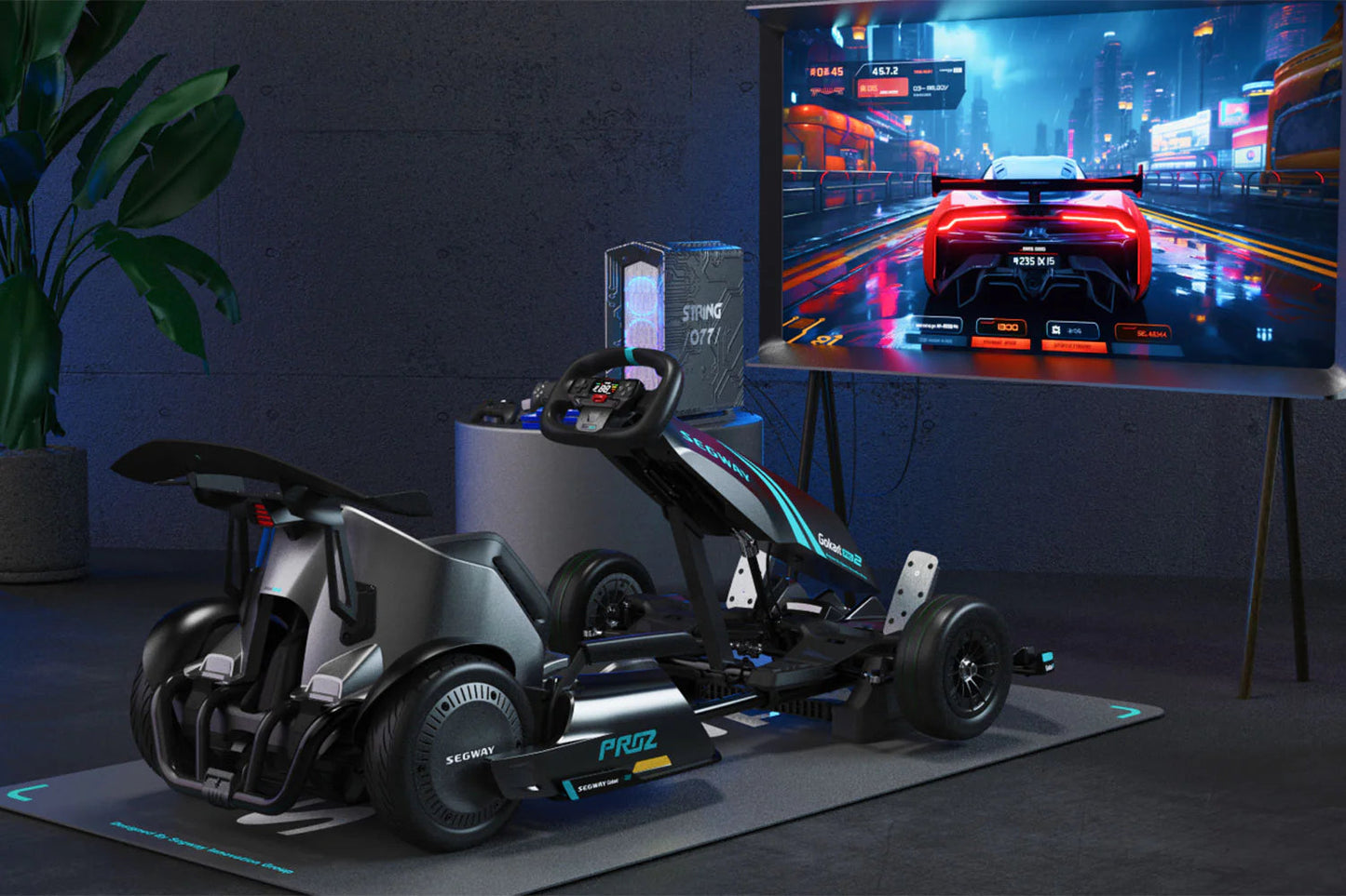 Segway Ninebot GoKart Pro 2 3-in-1 Convertible GoKart & Self-Balancing Scooter EMMO