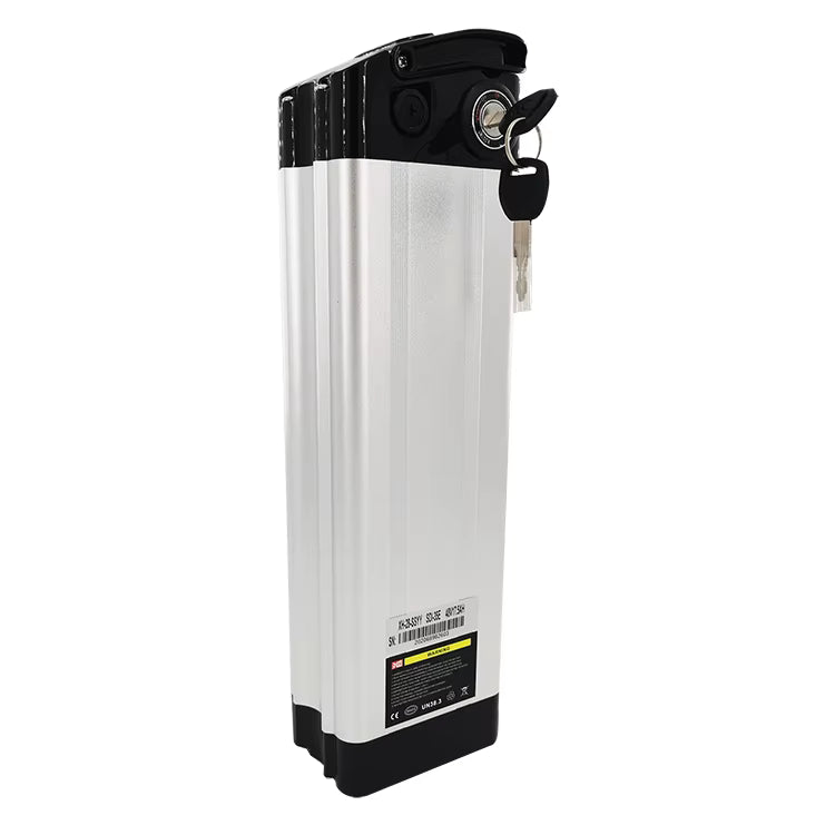 52Volt 17.5Ah Battery for Electric Bike with Silver Fish case and 18650 3500mah Cell 10ah 52v Scooter Battery