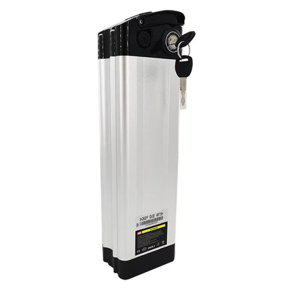 52Volt 17.5Ah Battery for Electric Bike with Silver Fish case and 18650 3500mah Cell 10ah 52v Scooter Battery