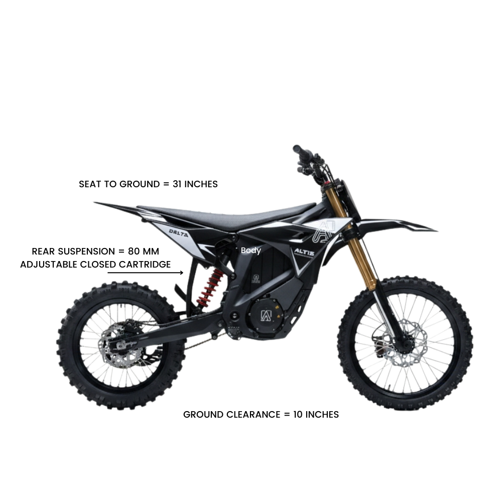 Altis Delta - Best Mini Pit Dirt EBike 72V 35Ah - Image 4