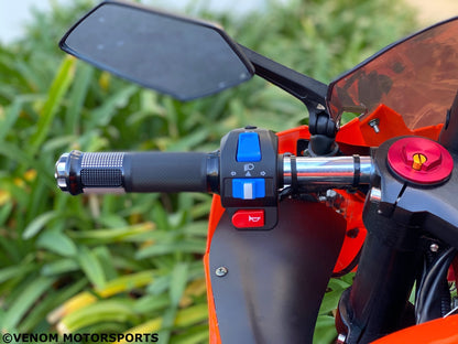 VENOM X18, 50cc MOTORCYCLE,AUTO TRANSMISSION,CAPACITY-250LBS,SPEED-40MPH,BLACK Renovomotors