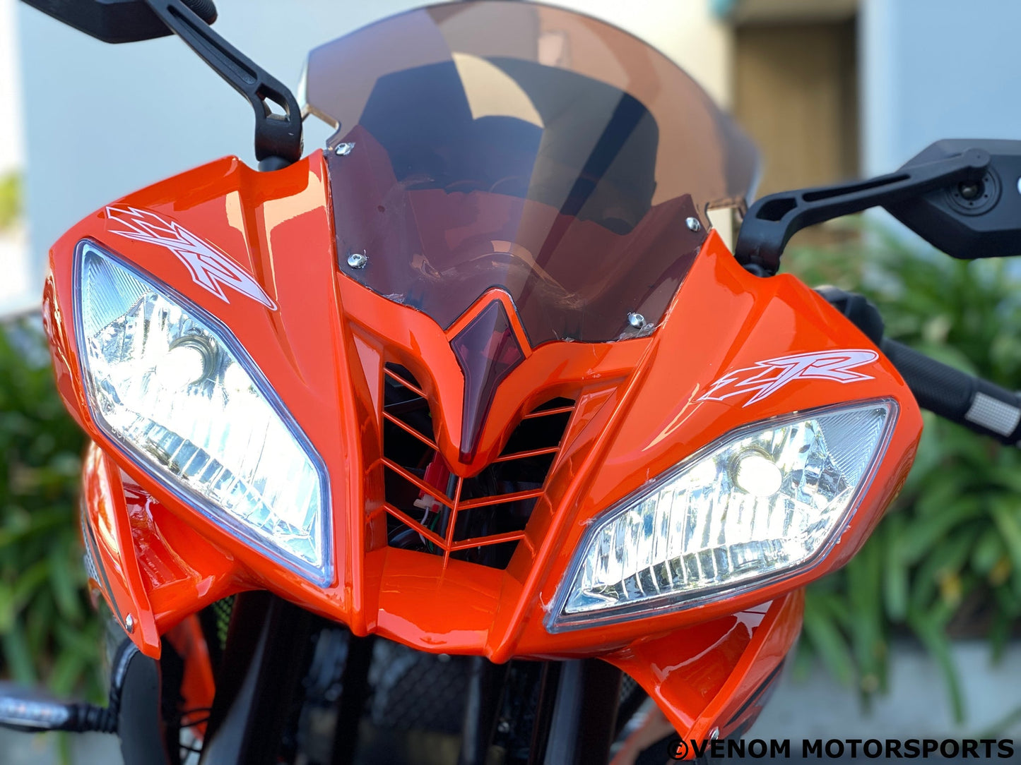 VENOM X18, 50cc MOTORCYCLE,AUTO TRANSMISSION,CAPACITY-250LBS,SPEED-40MPH,BLACK