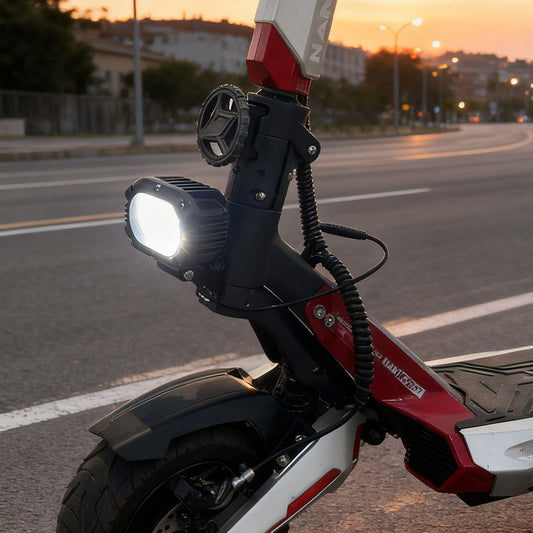 NANROBOT N6 72V Electric Scooter | Dual 3000W Motor | 81 Mile Range | 50 MPH Speed
