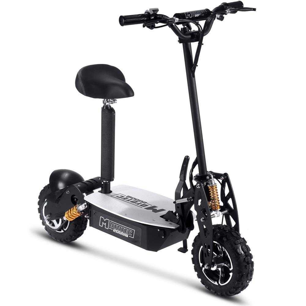 Mototec 2000w electric scooter 48v Max Range:20 miles Top Speed: 30mph Renovomotors