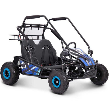 Mud Monster Go Kart XL Mototec 60v 2000w Electric Go Kart Full Suspension 25mph capacity 400 lbs Speaker two15watt
