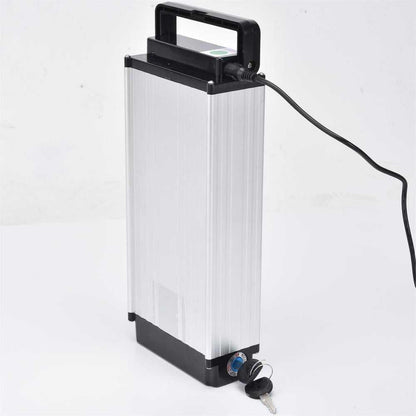 MotoTec Folding Mobility Electric Trike 48v 700w Dual Motor Lithium Black|48v 10ah|Speed-10mph|Capacity-286lbs|Range-20miles